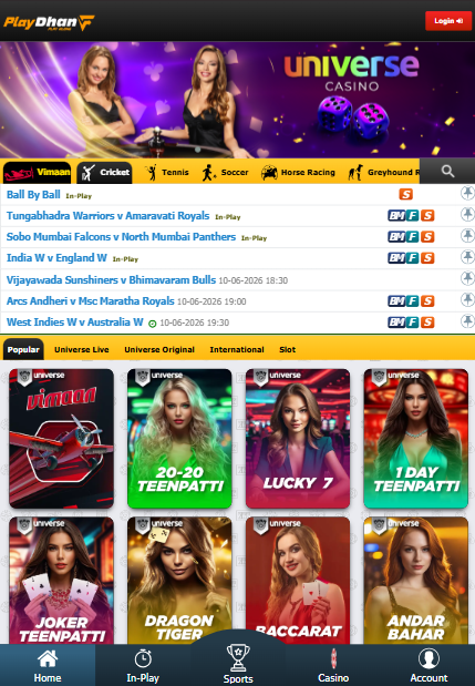 PlayDhan - Official Betting Exchange India